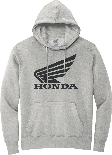 Honda Wing Hoodie - Gray/Black - 3XL