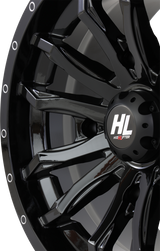 Wheel - HL21 - Front/Rear - Gloss Black - 14x7 - 4/156 - 4+3 (+10 mm) 1996 - 2024