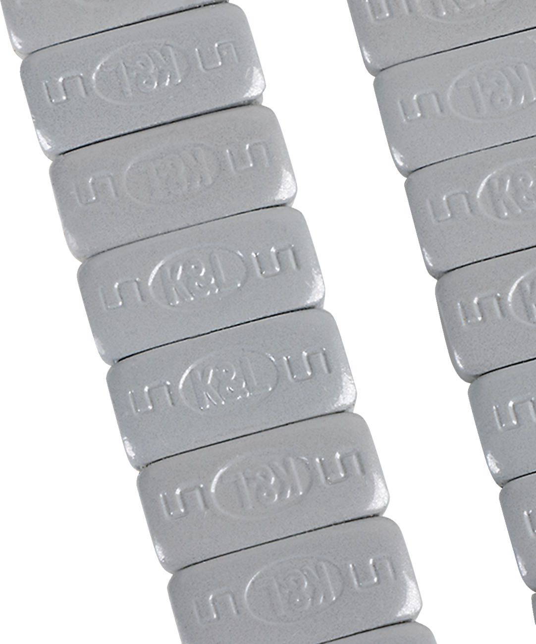 Wheel Weights - Rectangle - Adhesive Stick-On - Silver - 36 Pack