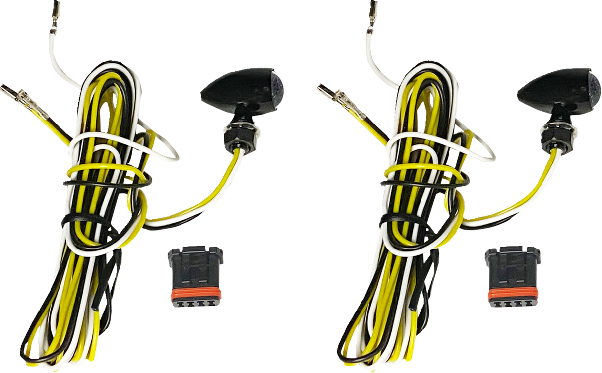 Micro Turn Signals - LED - Amber/White