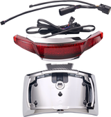 Taillight/License Plate Holder - Red Lens - Chrome 2014 - 2022