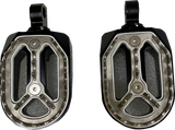 Qualifier Foot Pegs - Black - HD