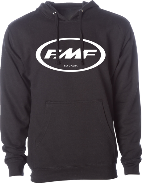 Factory Classic Don Pullover Fleece Hoodie - Black - Medium