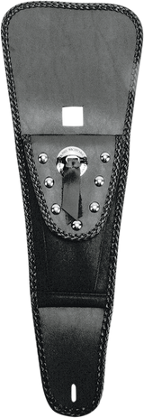 Pouch Tank Bib - Studded - Black - Suzuki 2001 - 2008