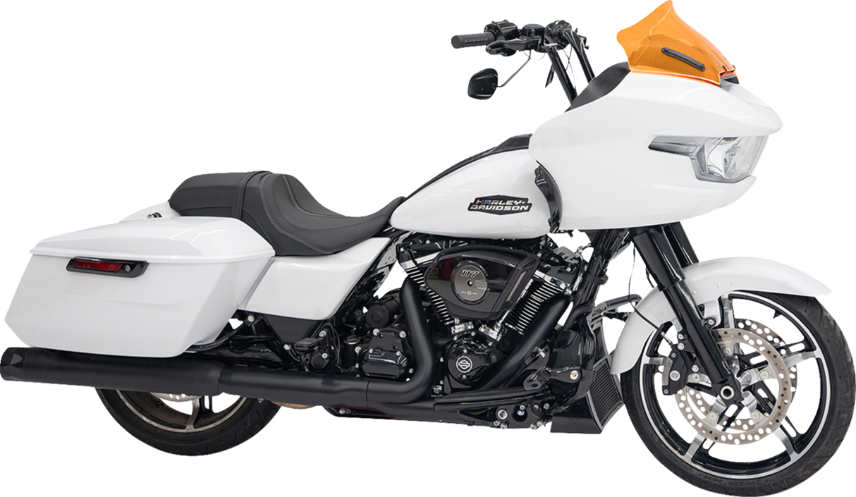 Kolor Flare™ Windshield - 10\" - Orange Ice - FLTR 2023 - 2024