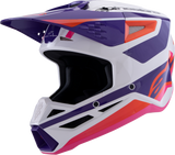 SM3 Helmet - Heat - Gloss White/Purple/Pink - Large