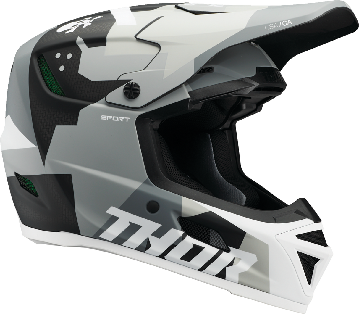 Reflex Sport Helmet - Carbon Brave - MIPS® - Gray/White - XS