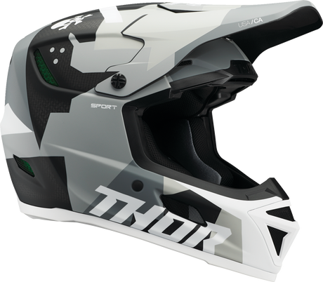 Reflex Sport Helmet - Carbon Brave - MIPS® - Gray/White - Large