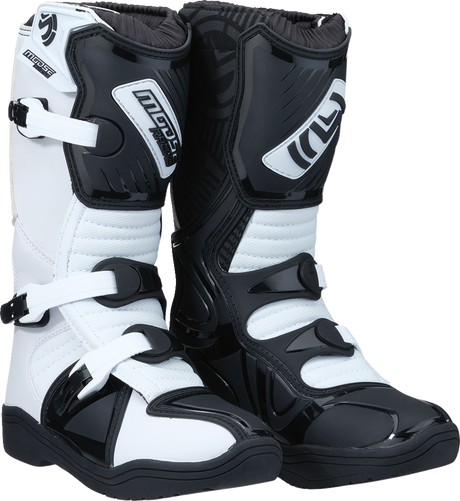 M1.3 Boots - Black/White - Size 4