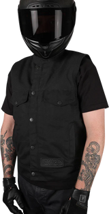 Nightrider v2 Riding Vest - Black - 2XL