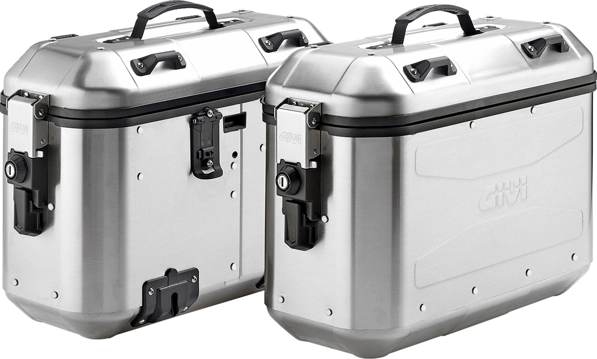 Dolomiti Monokey Side Cases - 36L - Silver