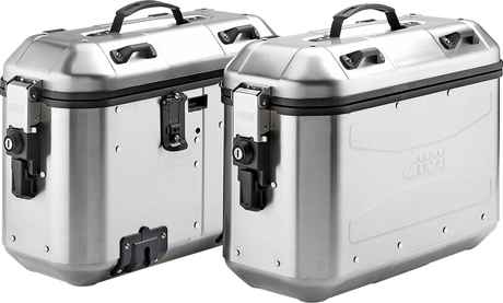 Dolomiti Monokey Side Cases - 36L - Silver