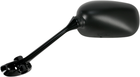 Mirror - Side View - Oval - Black - Left 2007 - 2009