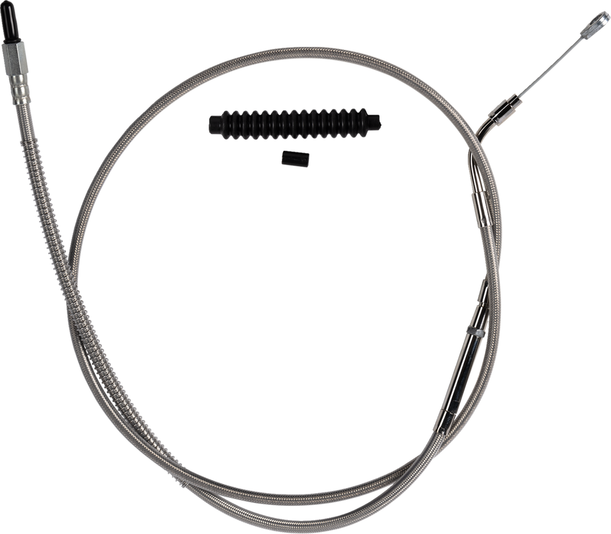 High-Efficiency Stainless Steel Clutch Cable for Harley-Davidson - +6\" - \'21-\'24 FLH 2021 - 2024