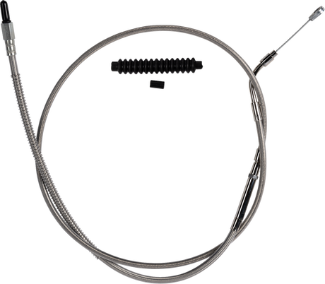 High-Efficiency Stainless Steel Clutch Cable for Harley-Davidson - +6\" - \'21-\'24 FLH 2021 - 2024