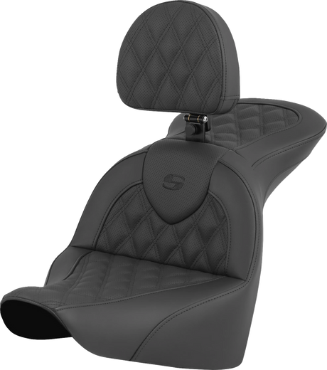 RoadSofa™ Seat - Lattice Stitch - with Driver Backrest - FLFB/FXBR \'18-\'24 2018 - 2024