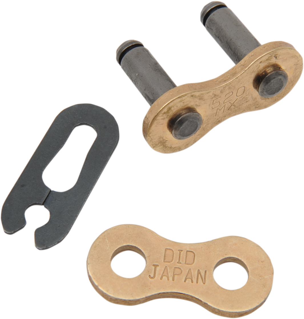 520 MX - Connecting Link - Clip - Gold