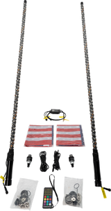 Whip Light - Multi-Function - 4\' - Pair