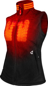 Women\'s 7V Thermite Heated Fleece Vest 2.0 - Black - Small