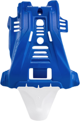 Skid Plate - Blue/White - Yamaha - YZ 125 2006 - 2023