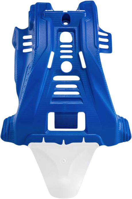 Skid Plate - Blue/White - Yamaha - YZ 125 2006 - 2023