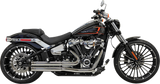 Pro Street Exhaust - Chrome - \'18+ Softail 2018 - 2020