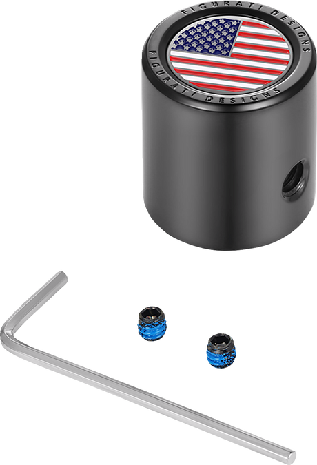 Heel-Toe Shifter Cover - American Flag - Red/White/Blue/Black 1982 - 2022