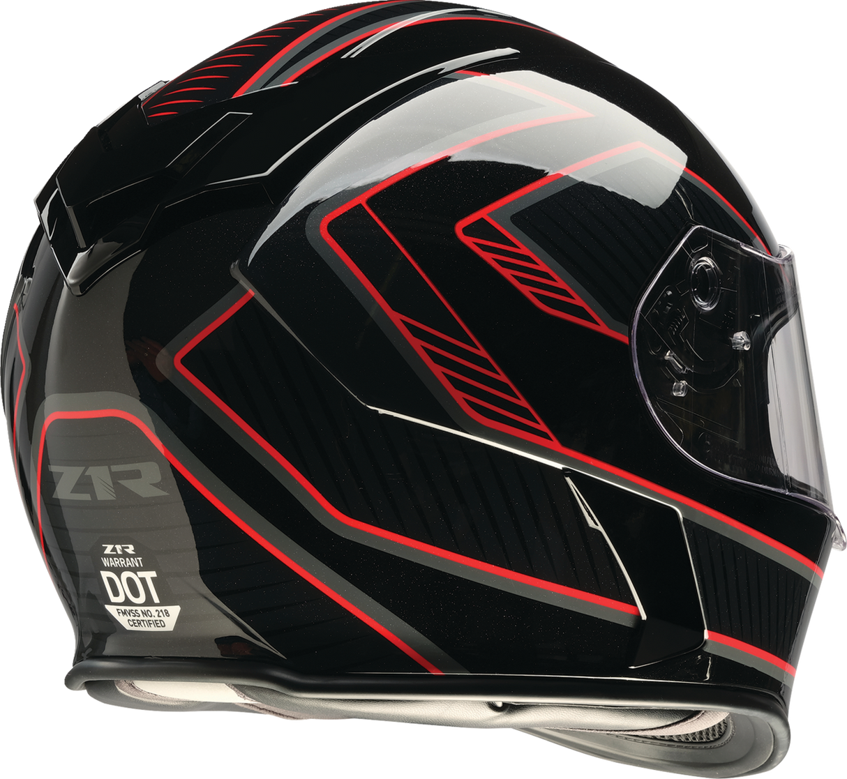 Warrant Helmet - Amplify - Black/Red - Large