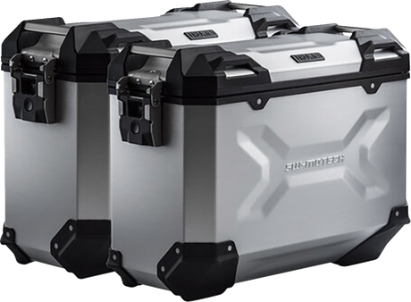 TRAX ADV Aluminum Case System - Silver - BMW S 1000 XR \'19-\'24 2019 - 2024