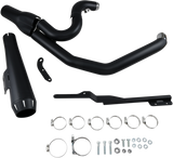 2:1 Exhaust - Black - Megaphone - Short - \'91-\'05 FXD 1991 - 2005