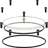 Assault Derby Cover Repair Kit - Big Twin 1999 - 2018