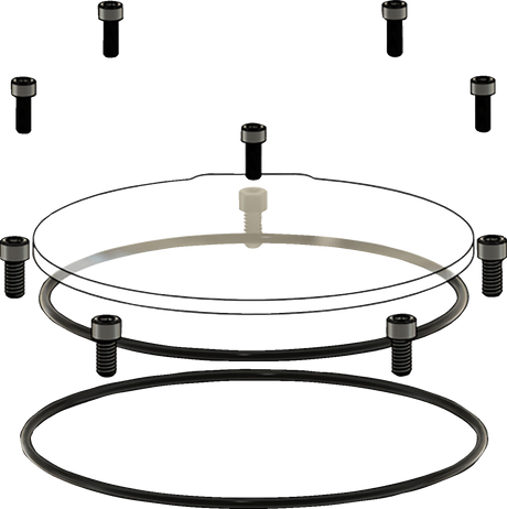 Assault Derby Cover Repair Kit - Big Twin 1999 - 2018