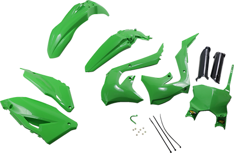 Body Kit - Powerflow - OEM Green/Black 2019 - 2023