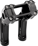 Method Kickback Handlebar Riser - Softail Gauge Cut-Out - 7\" - Black 2018 - 2024