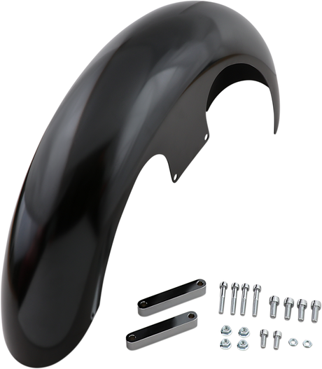 Slicer Front Fender - Black - Steel - 21\" 2014 - 2023