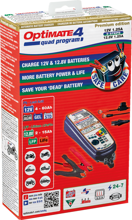 Optimate 4 - Quad - Premium Edition