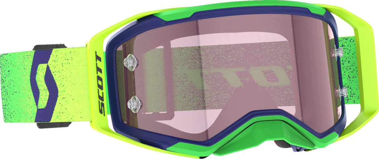 Prospect 2.0 AMP Goggle - Midnight Purple/Safety Yellow - Rose Lens