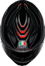 K3 Helmet - Syth - Black/Red - Small