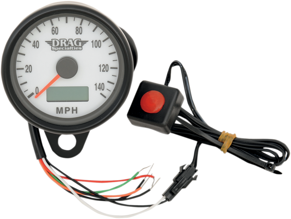 Programmable Mini Electronic Speedometer with Odometer/Tripmeter - 2.4\" - Black 1999 - 2003