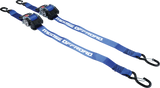 Retractable Ratcheting Straps - 2\" x 10\' - Blue