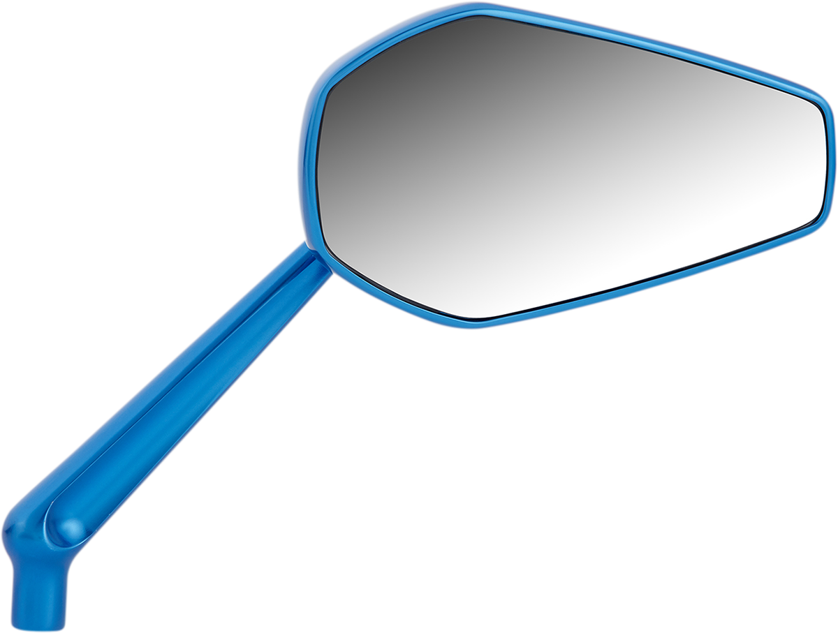 Mirror - Mini/Stocker - Side View - Hexagon - Blue - Left