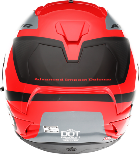 ATS-1R Helmet - Wyman - Red/Gray - 2XL
