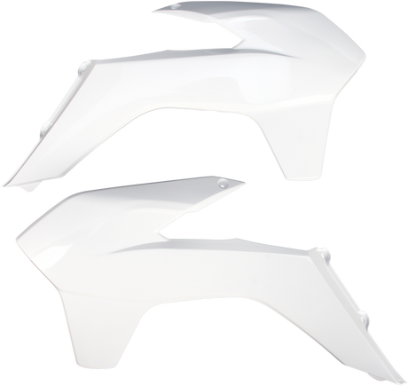 Radiator Shrouds - White 2012 - 2016