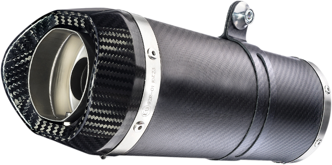 50x270mm Carbon Fiber LV One Evo Muffler