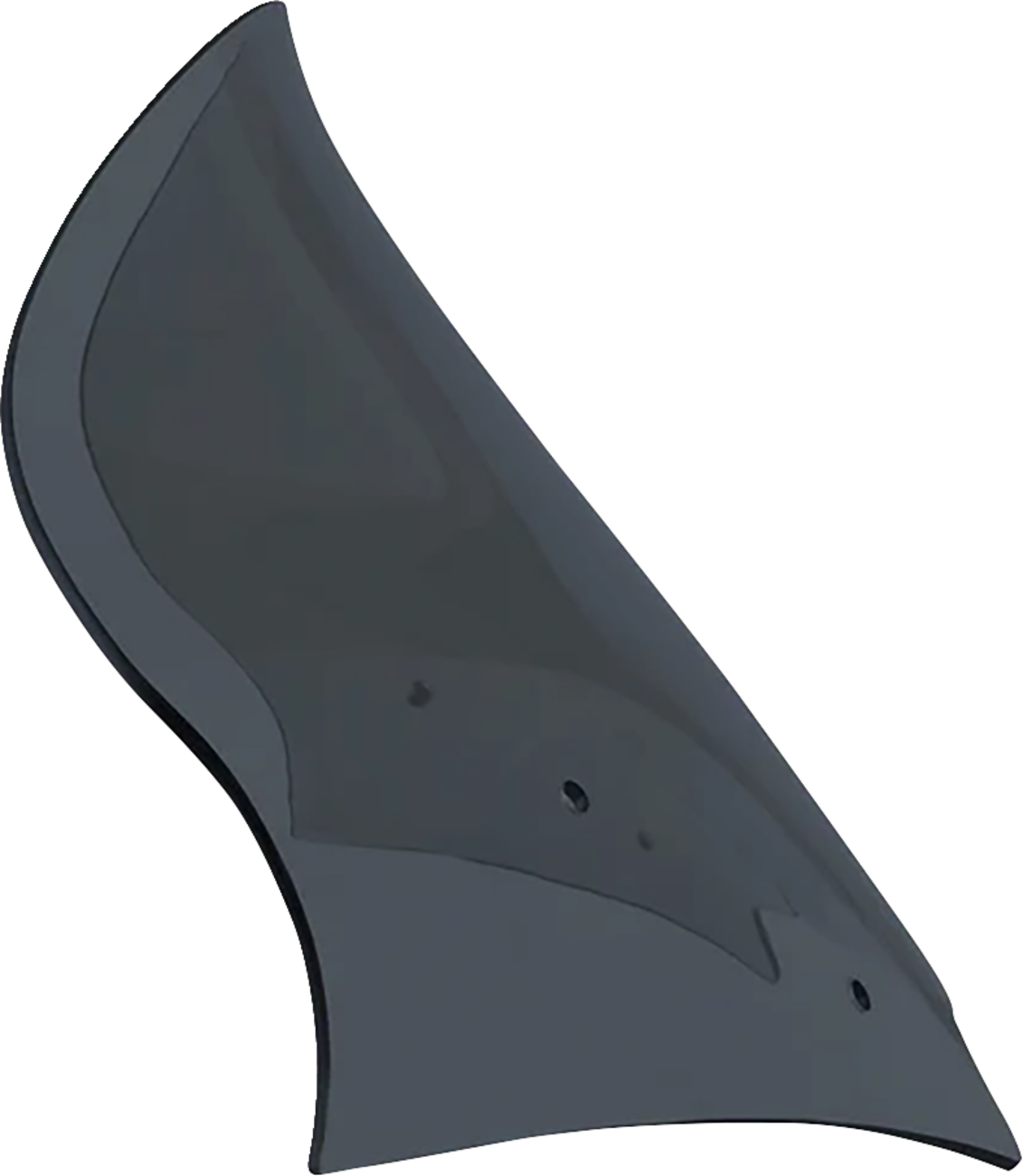 Flare™ Windshield - 12\" - Dark Smoke - FLTRX 2023 - 2025