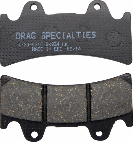 Organic Brake Pads - 6 Piston Caliper