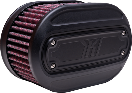 Oval Air Cleaner Kit - Black - Touring 2023 - 2024