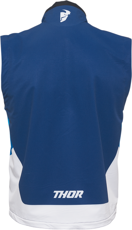 Warmup Vest - Navy/White - Medium