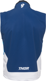 Warmup Vest - Navy/White - XL