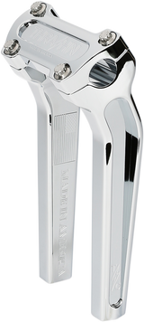 Risers - Pull Back - 9-1/2\" - Chrome